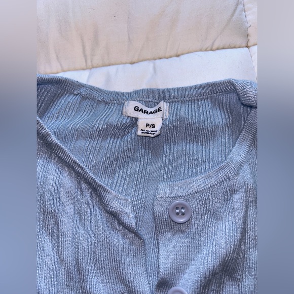 Garage, button up long sleeve cardigan - Picture 2 of 2